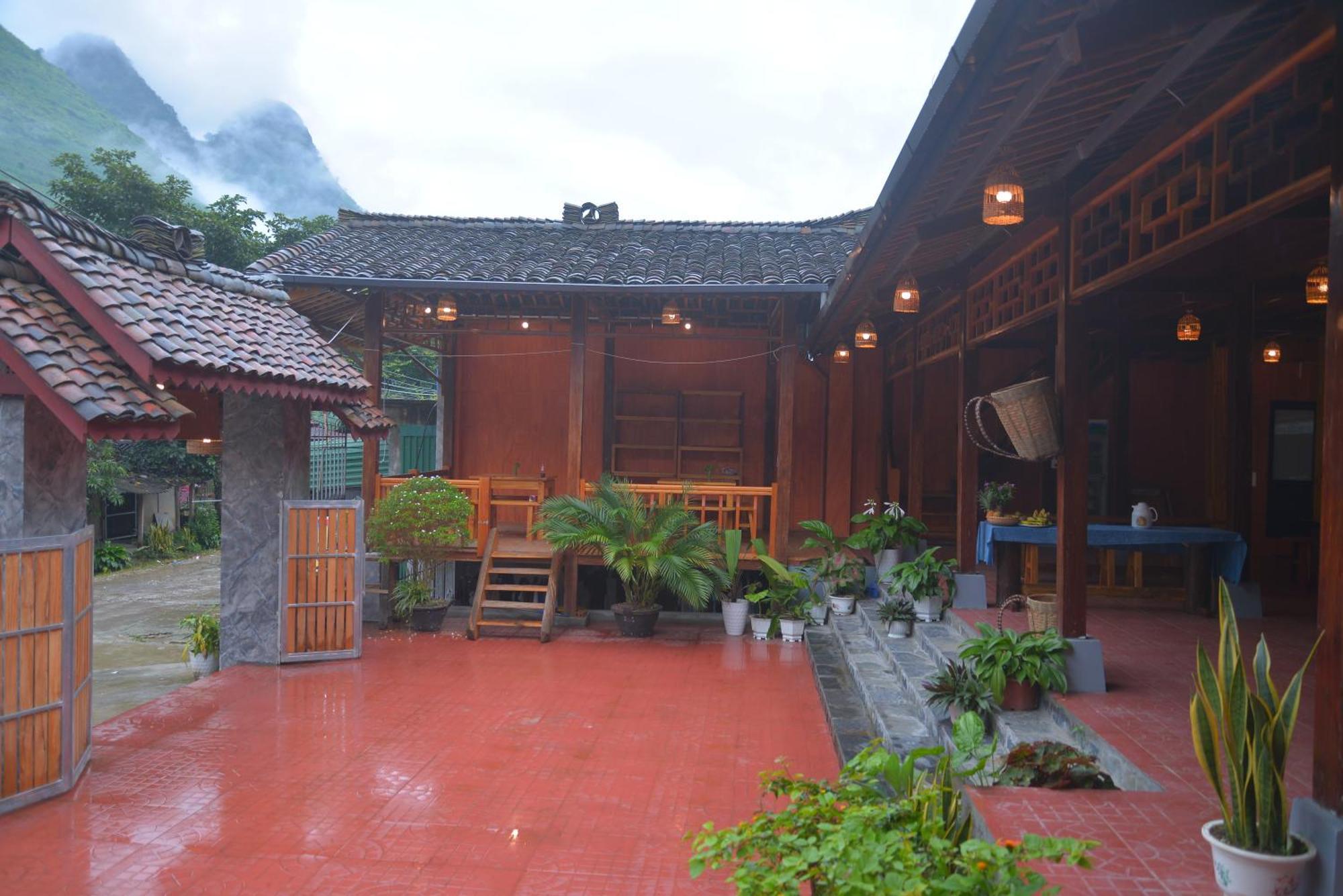 Apartmán Duong Thuong - Eco House Làng Cac Exteriér fotografie